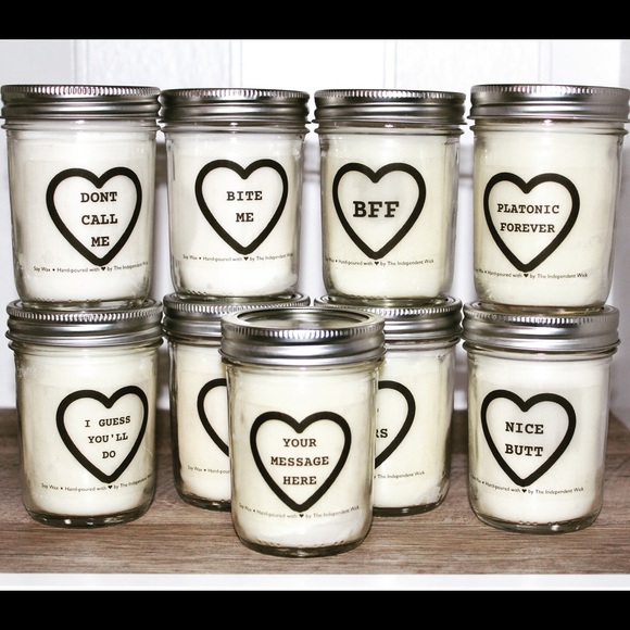 Hand Crafted Other - 🌟SALE🌟 CUSTOM 8oz SOY candles